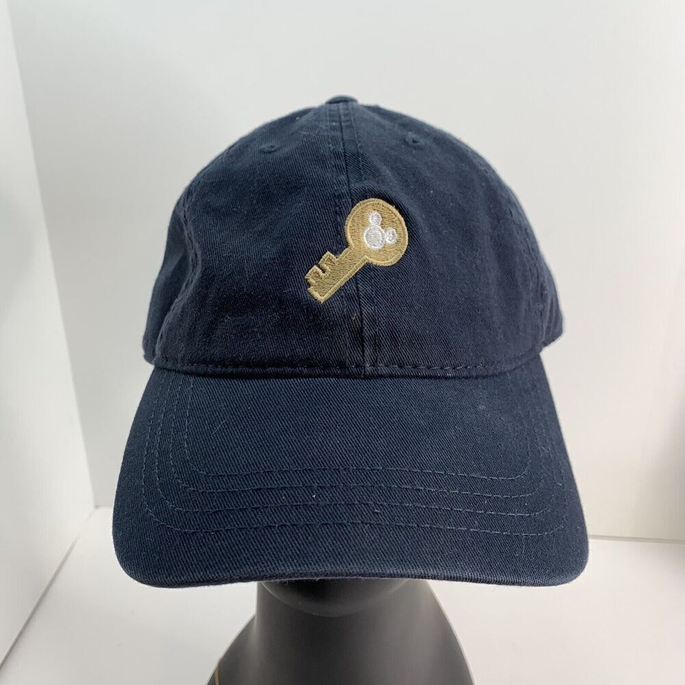Disney Movie Insiders Reward Baseball Hat Cap Adjustable Dark Blue‎ Gold Key